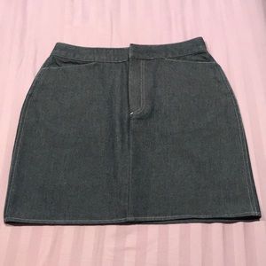 Dark Grey Miniskirt